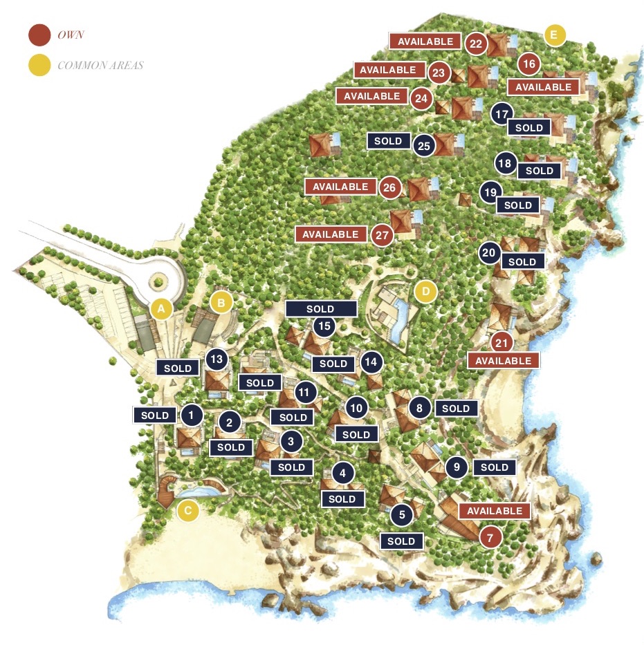 Site Plan Montecito Beach Village
